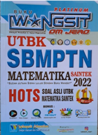 Image of UTBK SBMPTN MATEMATIKA SAINTEK 2022